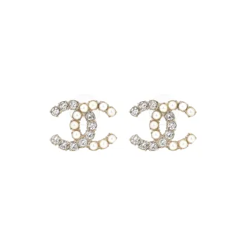 CHANEL Crystal Brooch