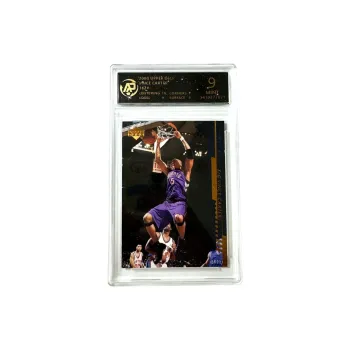 UPPER DECK Upper Deck Vince Carter Raptors Slam Dunk King Half Man Half God Star Card 9 Points Graded Cards 1 Pc