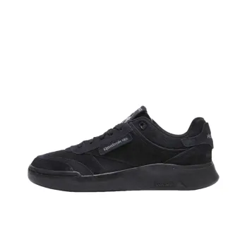 Reebok Club C Anti Slip Wear Resistant Low Top Skateboard Shoes Unisex Black