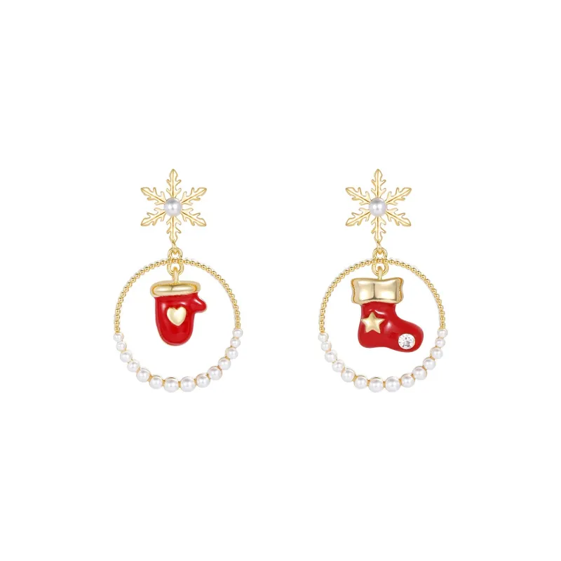 Vegetarian S925 Silver Stud Earrings Women's-0