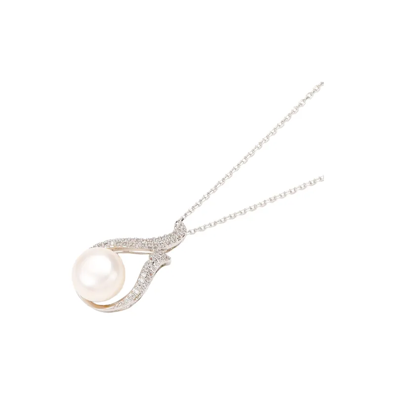Vegetarian Shell Pearl Necklaces Women's-0
