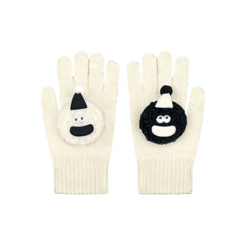 CARTELO Polyester Knit Gloves Unisex Gift Box Set