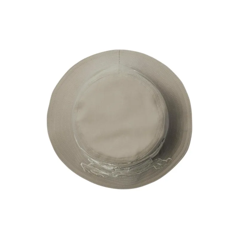 Burberry 100% Cotton, Polyester Blend Bucket Hats Unisex Gray-2