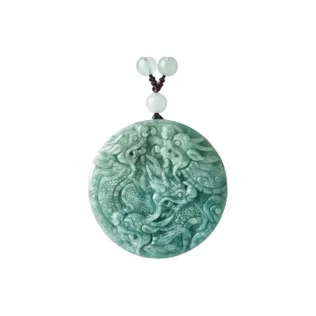 CUIYIN Bean Type Jadeite Pendants Unisex