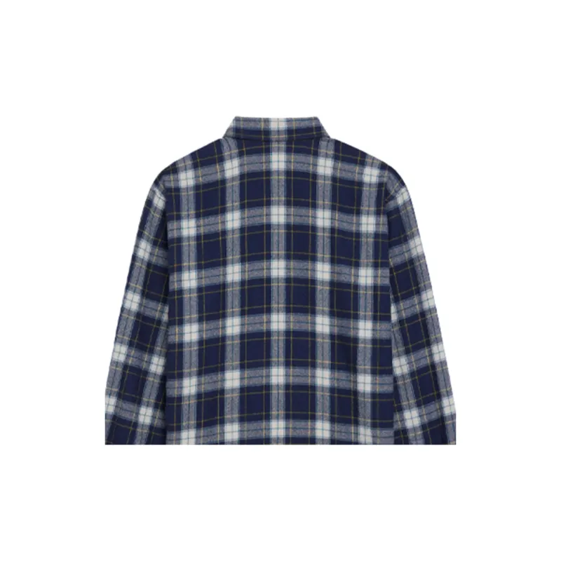 CELINE 2010s Checked Flannel Shirt-5