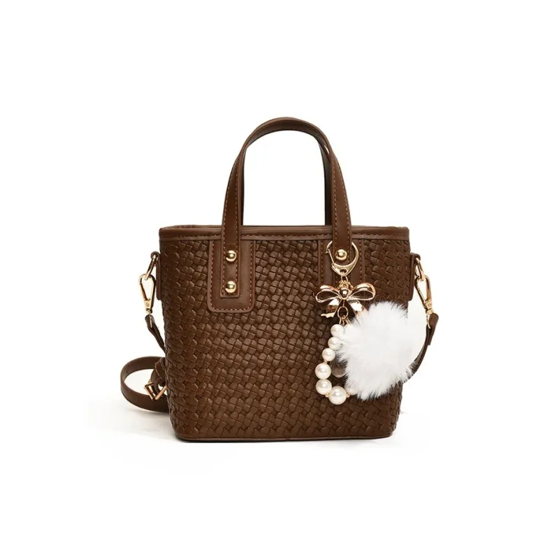 Dusen Kangaroo PU Handbag Women's Multicolor-9