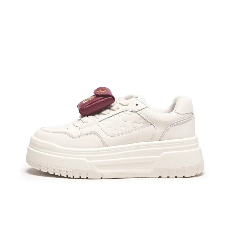 Disney x Hotwind CNY New Year Limited Collection Abrasion-Resistant Slip-Resistant Low-Top Skateboard Shoes Women's-0