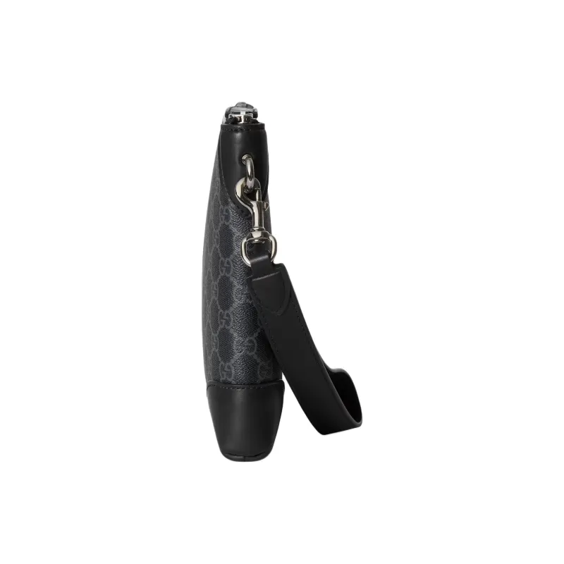 GUCCI GG Emblem Coated Material Clutch Small Size Men's Black-2
