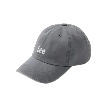 Lee Cotton Baseball Caps Unisex Gray