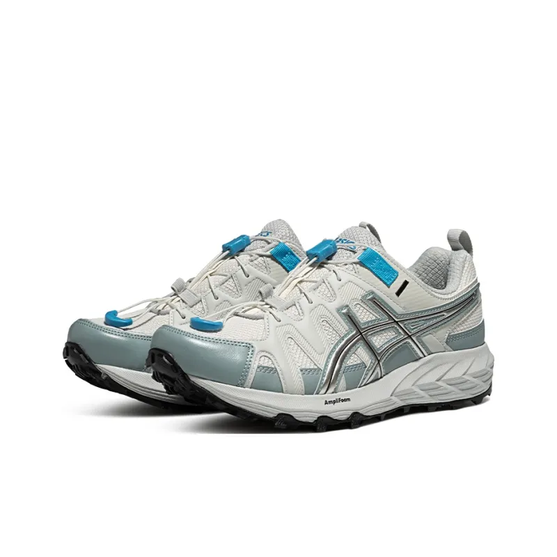 Asics GEL SONOMA FE Cushioned Wear Resistant Slip Resistant Low Top Running Shoes Women's Gray Blue-2