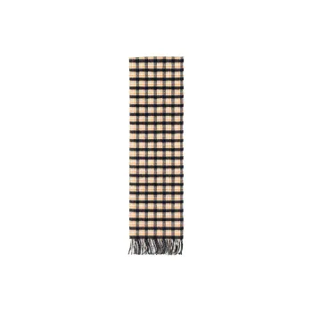 GUCCI Wool Knit Scarves Unisex Black