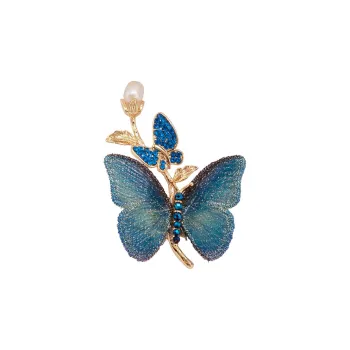 VIOLET Copper Alloy Brooches Women's