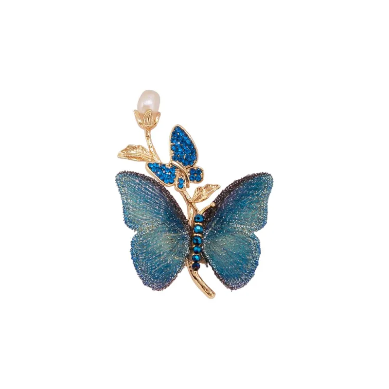 VIOLET Copper Alloy Brooches Women's-0