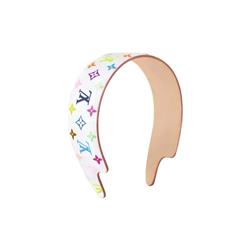 LOUIS VUITTON Lv X Tm Monogram Multicolor Lv Outline Headband