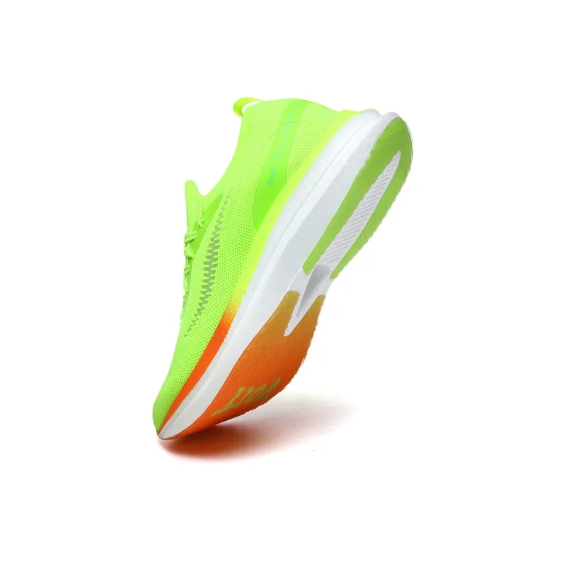 VOIT Running Shoes Unisex Low Top Neon Green-2