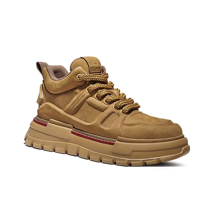 SALAXI Slip-Resistant High-Top Casual Shoes Men's-9