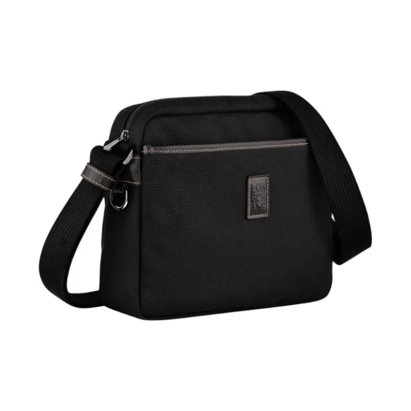 LONGCHAMP Boxford Polyester Camera Bag, Shoulder Bag Medium Size Unisex Black-1