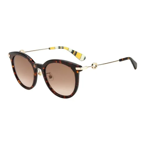 Kate Spade Acetate Round Sunglasses Women's Tortoiseshell