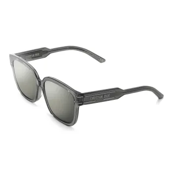 DIOR Acetate Square Sunglasses Women's Gray