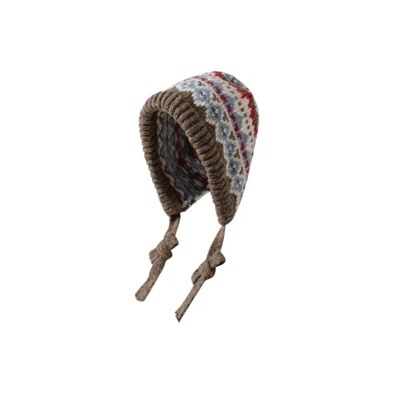 Shizhu Thickened Hoods & Plush Hats Women's-5