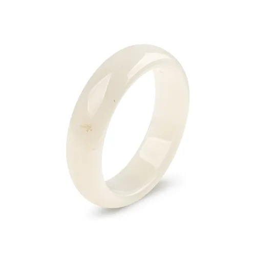 TAMINA Bangles White Jade Women's