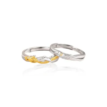 Chongqing Gold Store S999 Fine Silver Rings Unisex