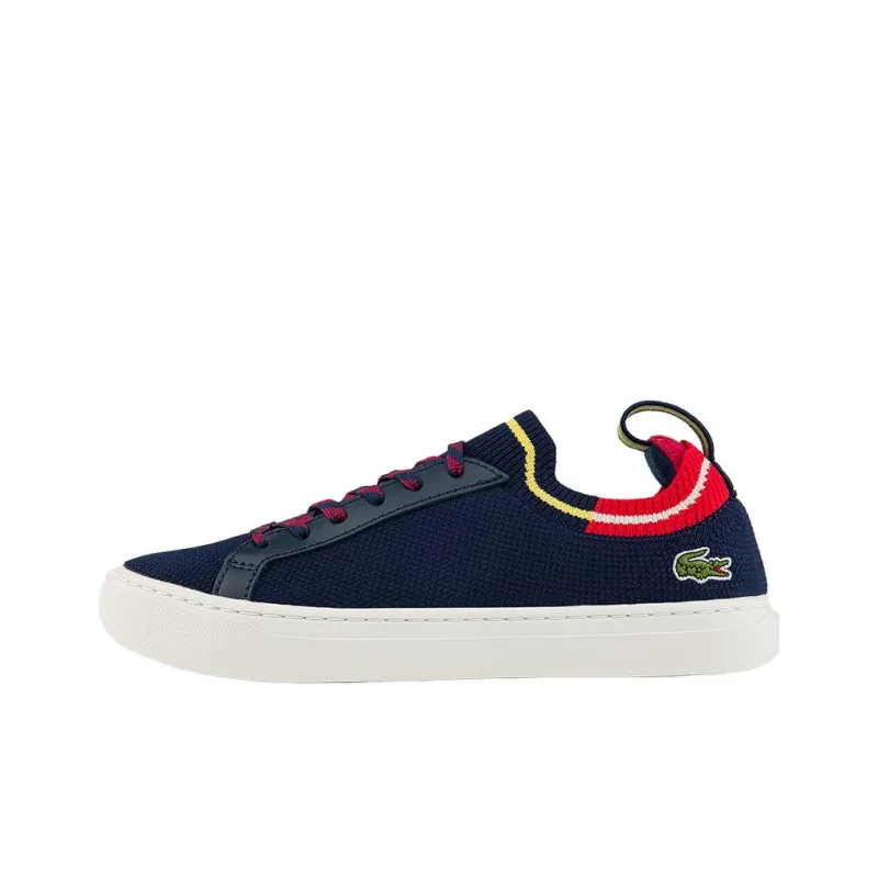 LACOSTE Low Top Skateboard Shoes Women's Blue-0