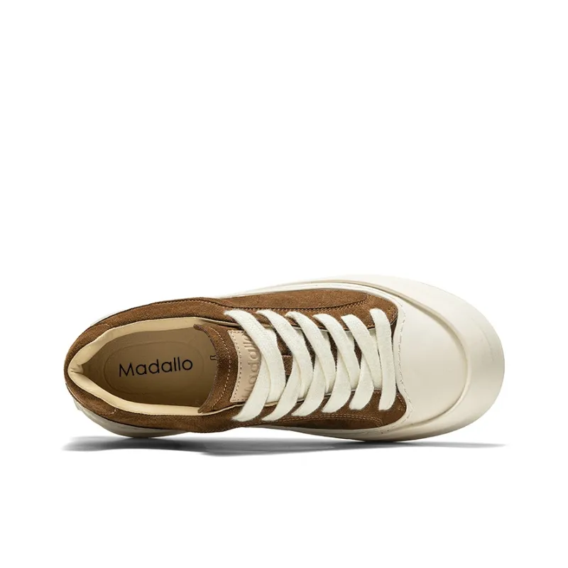 MADALLO Collection Of Serenity Skateboard Shoes Men Low Top Black-7