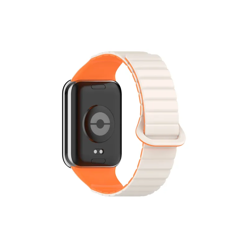 ZHENGGUANG Watch Band Xiaomi Red Beige Compatibility Silicone Material-16