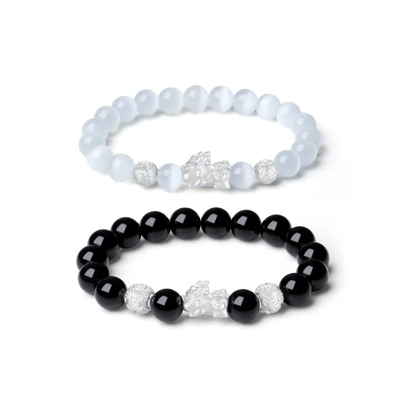 Emerald Obsidian Bracelets Unisex-2