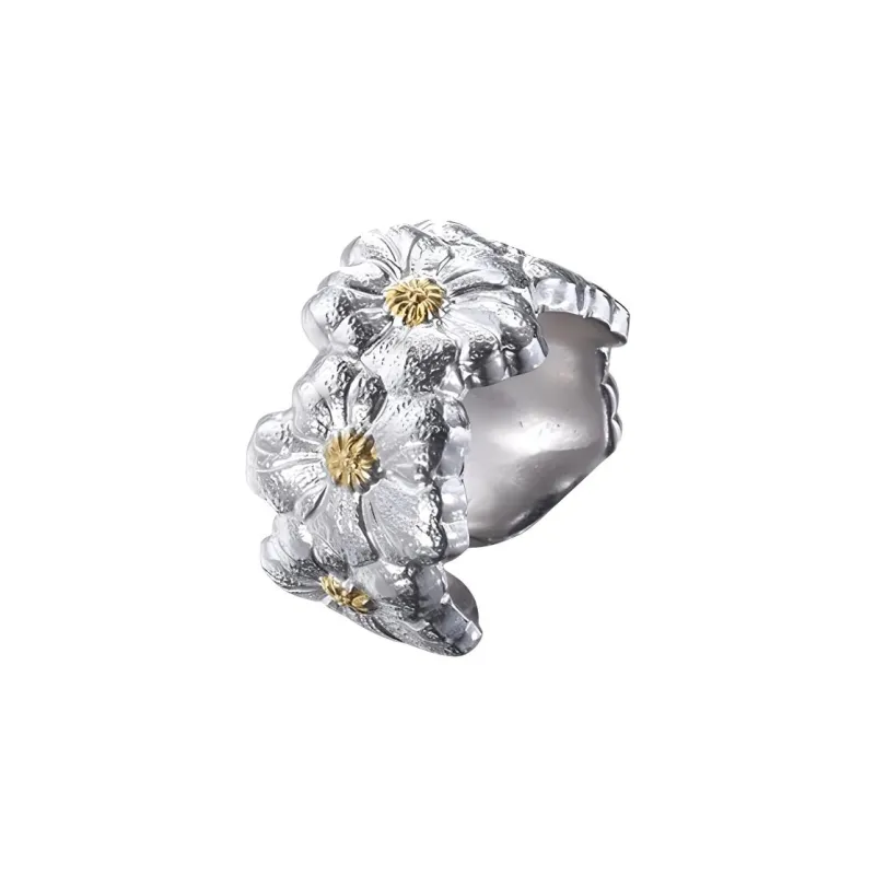 BUCCELLATI 925 Sterling Silver Rings Unisex Silver-2