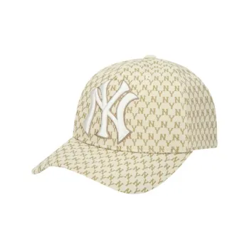 MLB Cotton Baseball Caps CPFB Unisex Beige