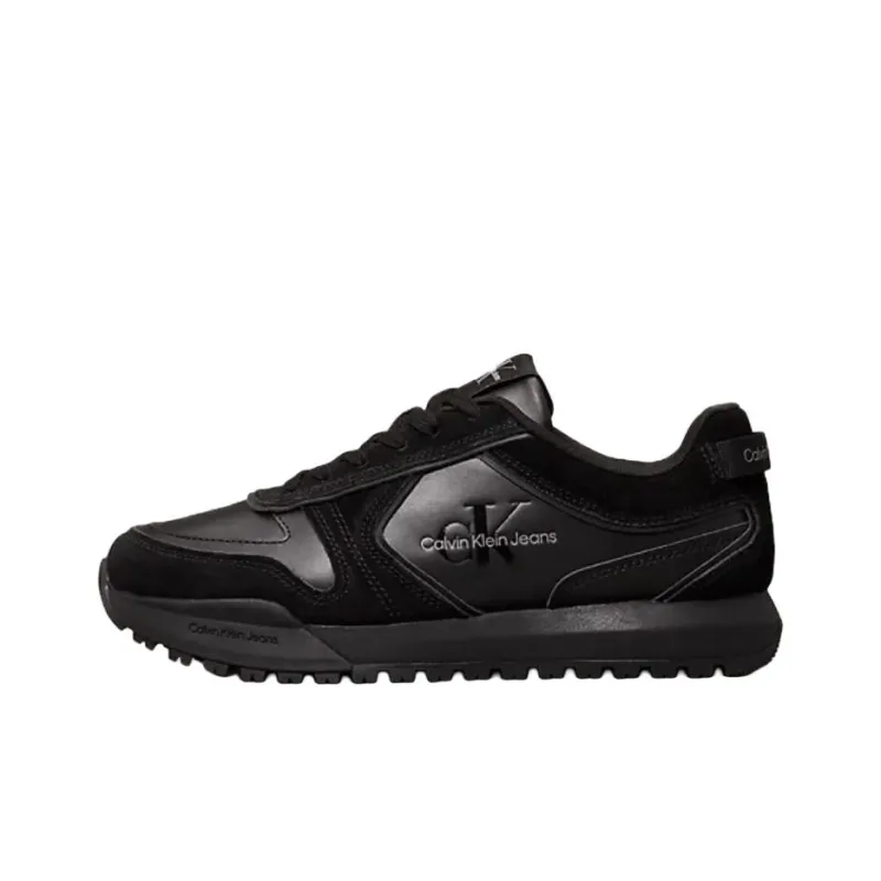 CKJ CALVIN KLEIN JEANS Low Top Casual Shoes Men's Black-0