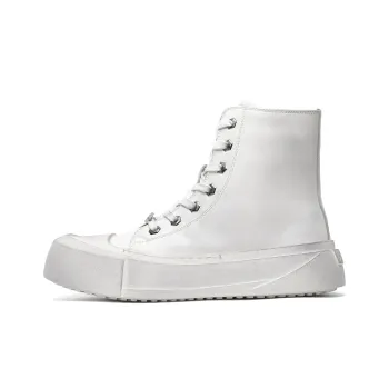 Jerden Smith Slip Resistant Water Resistant And Wear Resistant High Top Skateboard Shoes Unisex