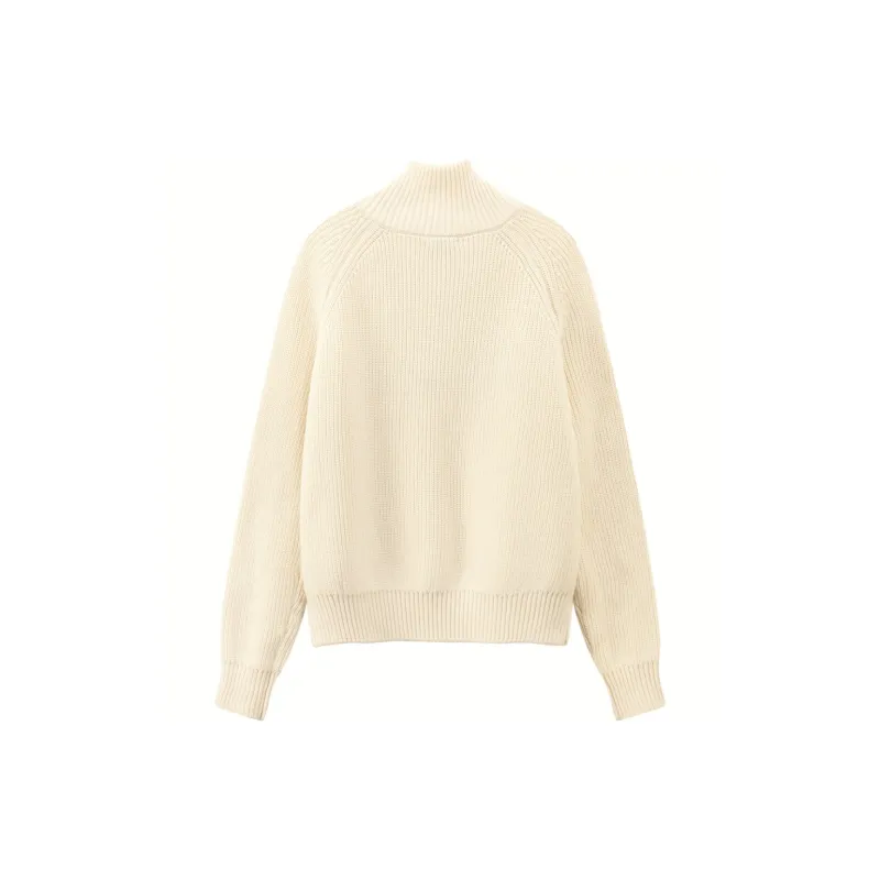 CHUU Knitwear Women's White Apricot-1