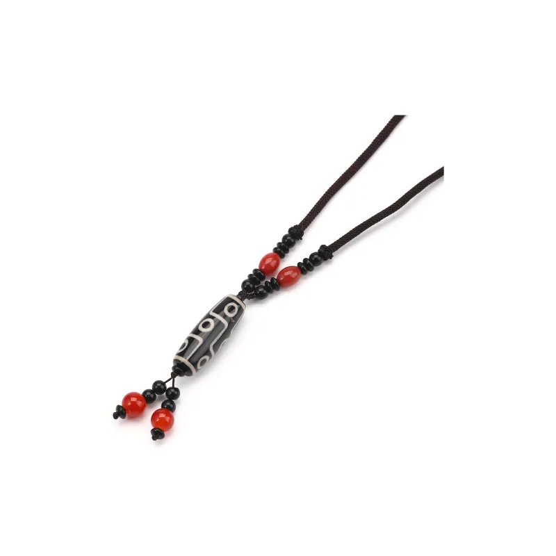 Tanner Agate Jade Necklaces Unisex-1