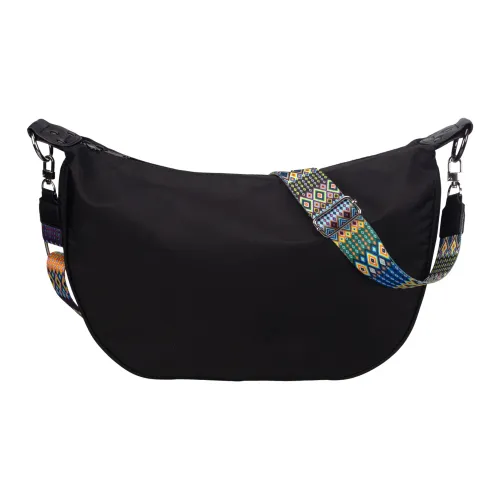 TAKI Nylon Shoulder Bag Regular Unisex Black