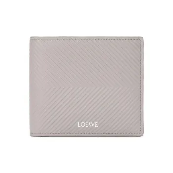 LOEWE Calfskin Wallet Men's Gray