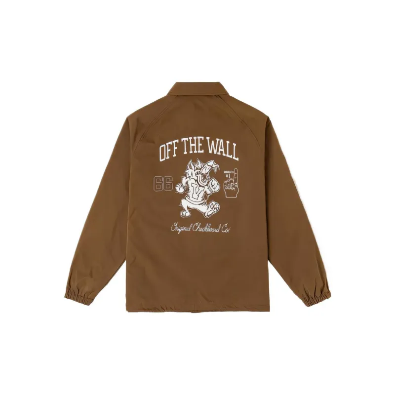 Vans Jackets Men Brown-1