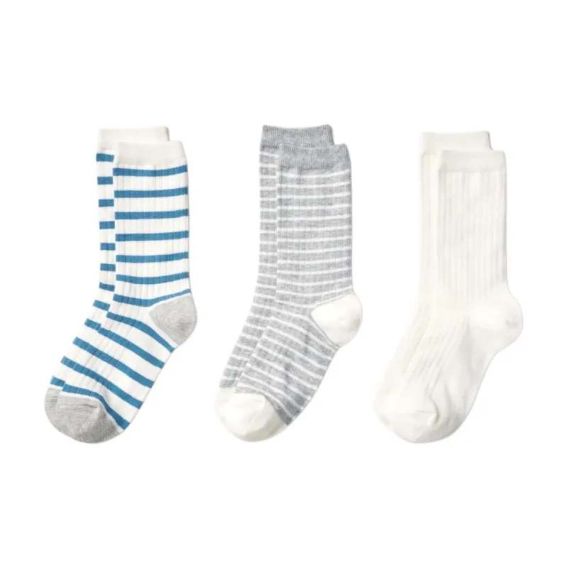UNIQLO Mid Calf Socks Women's 3 Pack-0