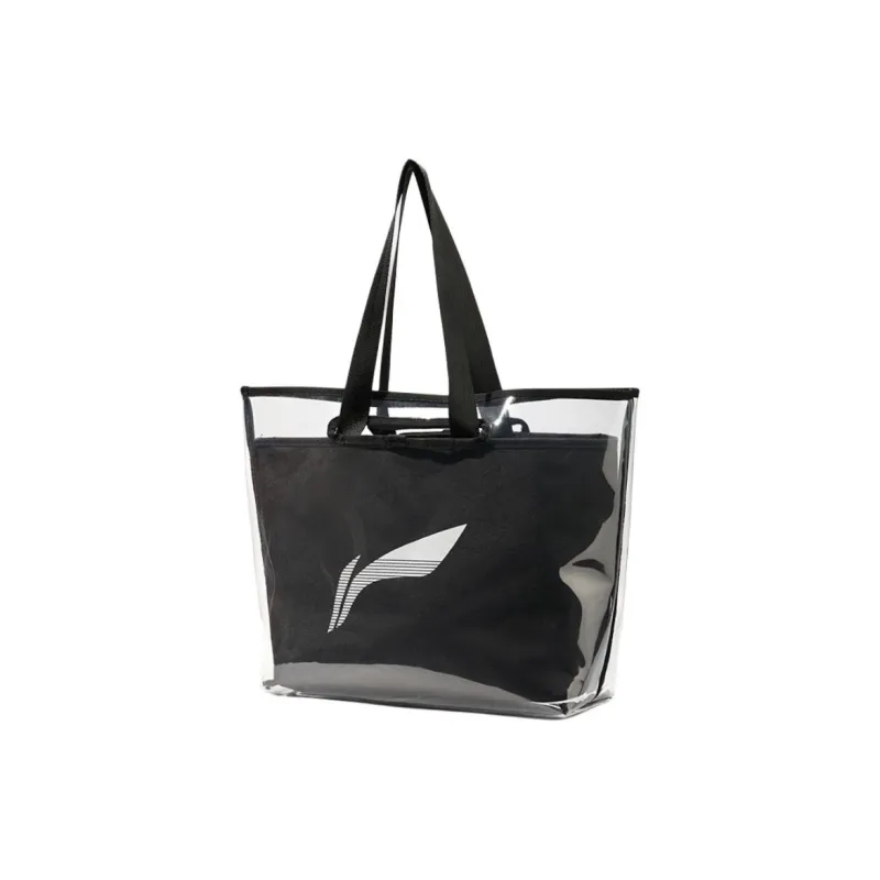 LiNing Polyester EVA Swim Bag Women's Black/White-0