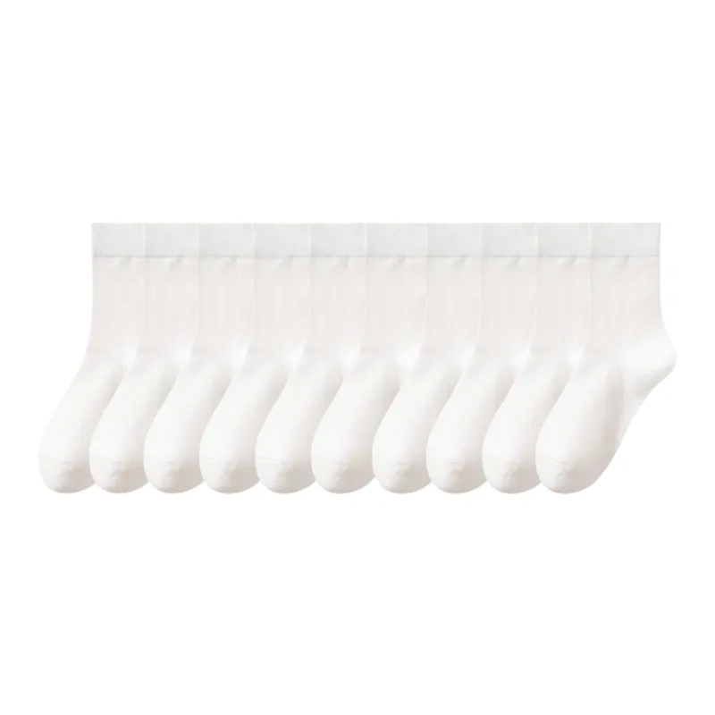 Lan Miao Mid Calf Socks Women's 10 Pack-6