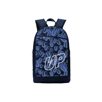 TURN UP Polyester Student Backpack Regular Unisex Dark Blue