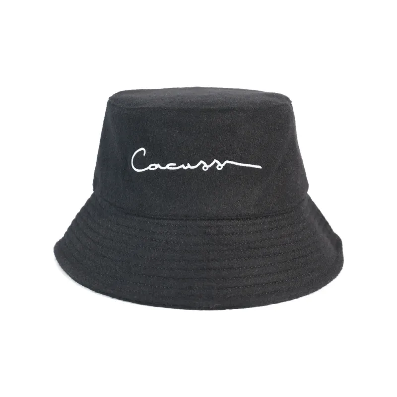 CACUSS Junior Wool Blend Bucket Hats Unisex-1