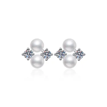Beth Jewelry Pearl Stud Earrings Women's