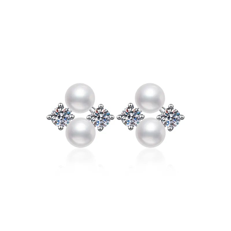 Beth Jewelry Pearl Stud Earrings Women's-0