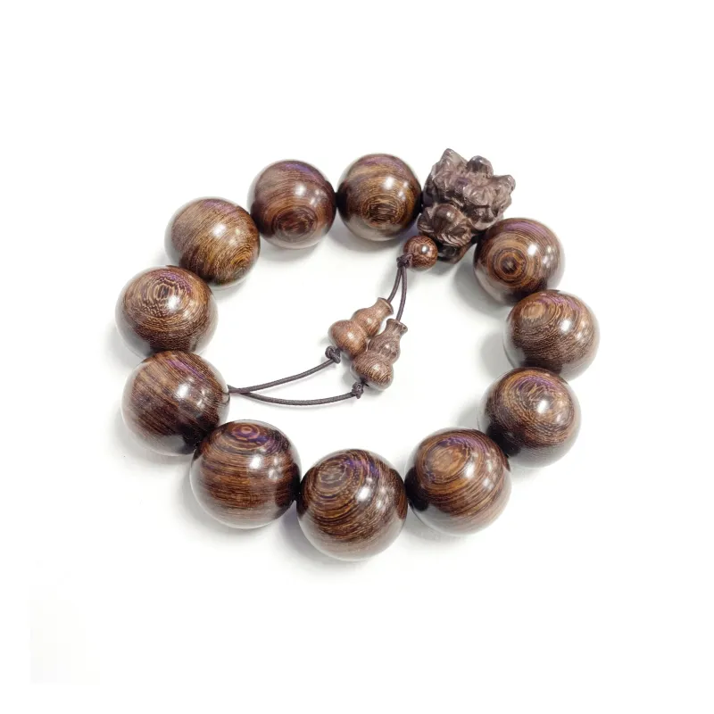 Jinghua Record Golden Sandalwood Bracelets Unisex-0