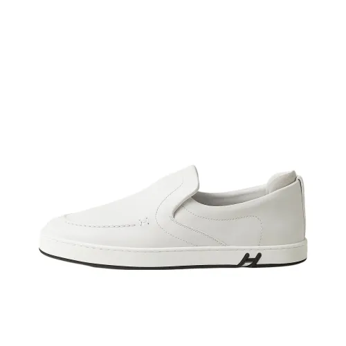 HERMES Kiddy Casual Shoes Men's White