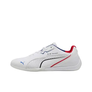 BMW x PUMA Anti Slip Wear Resistant Low Top Casual Shoes Unisex White