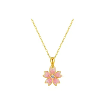 Mini&yaya S925 Silver Necklaces Women's